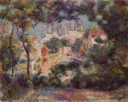 Pierre-Auguste Renoir Landschaft mit Ansicht von Sacre Coeur France oil painting artist